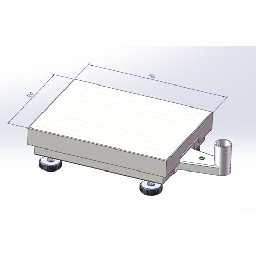 Waga elektroniczna platformowa Lilascale B27C_EA3040_030_Z_PRO_OIML